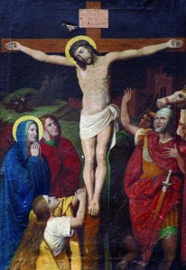 Jesus dies on the Cross